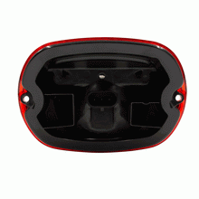 Load image into Gallery viewer, Harley Davidson 1999-2009 Red OE Style LED Replacement Tail Light w Turn Signals | BC-HDTL7
