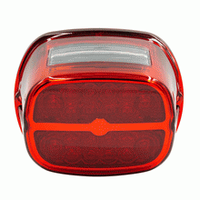 Load image into Gallery viewer, Harley Davidson 1999-2009 Red OE Style LED Replacement Tail Light w Turn Signals | BC-HDTL7