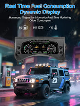 Load image into Gallery viewer, Linux Speedometer Car Digital Cluster For Hummer H2 2003-2009 Multifunctional LCD Instrument Dash