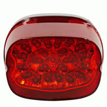 Load image into Gallery viewer, Harley Davidson 1999-2013 Red LED Replacement Tail Light with Turn Signals | BC-HDTL3
