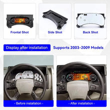 Load image into Gallery viewer, Linux Speedometer Car Digital Cluster For Hummer H2 2003-2009 Multifunctional LCD Instrument Dash
