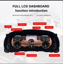 Load image into Gallery viewer, Upgrade For Jeep Wrangler 2007-2023 Car Digital Cluster LCD Dashboard Speedometer Virtual Cockpit Monitor Instrument
