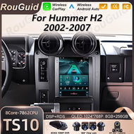 Carplay Radio For Hummer H2 2002 2003 2004 2005 2006 2007 Multimedia Android Auto Stereo DSP RSD | Android 16