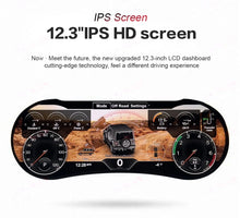 Load image into Gallery viewer, Upgrade For Jeep Wrangler 2007-2023 Car Digital Cluster LCD Dashboard Speedometer Virtual Cockpit Monitor Instrument

