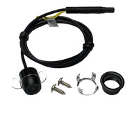 Universal Bullet Backup Cam w Guide Lines | Flush-Mount | Horizontal | Under Lip