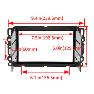 Complete Kit (Wire Harness, Antenna and Dash Kit for Double Din Stereo Install) GM81