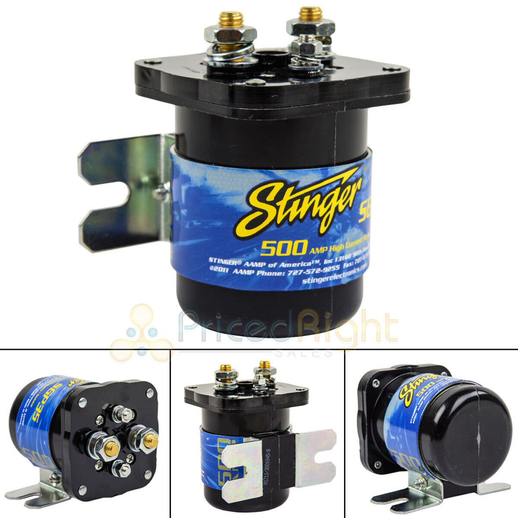 Stinger 500 Amp Power Relay/Battery Weatherproof Isolator For Multi-Battery Systems