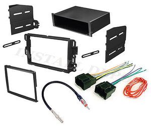 CHEVY GMC Complete Dash Kit, Wire Harness Antenna Adapter Car Stereo Install (Combo)