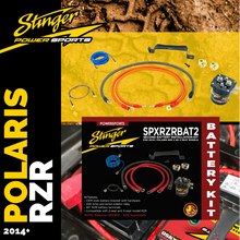 Load image into Gallery viewer, Stinger SPXRZRBAT2 Second Battery Install Kit for 2014-Up Polaris RZR Isolator
