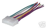 Stereo Wire Harness OEM Jeep XJ Cherokee 88 89 90 91 92 (car Radio Wiring ins.
