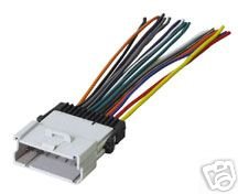 Stereo Wire Harness GMC Sonoma Large Radio 02 2002 (car Radio Wiring installa.