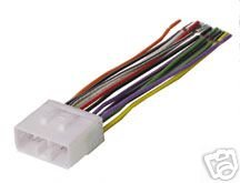 Stereo Wire Harness Suzuki X-90 X90 96 97 98 99 (car Radio Wiring installatio.