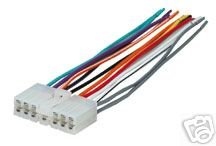 Stereo Wire Harness OEM Mitsubishi Precis 90 91 92 93 (car radio wiring insta.