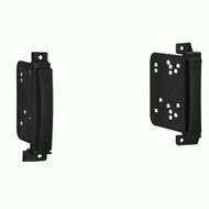 Carxtc Double Din Install Car Stereo Dash Kit for a Aftermarket Radio Fits 2011-2013 Dodge Durango and Jeep Grand Cherokee Trim Bezel is Painted Matte Black