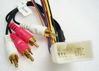 Premium System Wire Harness for Installing a New Radio into a Toyota, Previa, 1992, 1993, 1994, 1995, 1996, 1997