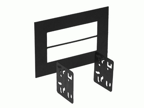 Carxtc Trim Ring to Finish of Double Din or 2 Single Din Install Car Stereo Dash Kit for a Aftermarket Radio Fits 2005 Honda Civic Special Edition Trim Trim Bezel is Black