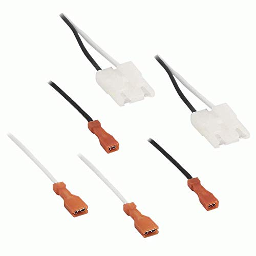 Carxtc Speaker Connection Plugs for Replacing Factory Rear Door 6 1/2 Inch Speakers. Fits Chevrolet Astro 1985-1990