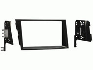 Carxtc Double Din Install Car Stereo Dash Kit for a Aftermarket Radio Fits 2010-2014 Subaru Legacy and Outlook Trim Bezel is Painted Black Non Navigation Replacement