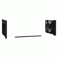 Carxtc Double Din Install Car Stereo Dash Kit for a Aftermarket Radio Fits 2000-2002 Mercury Cougar W/Dual Media/Six Disc in-Dash Trim Bezel is Black