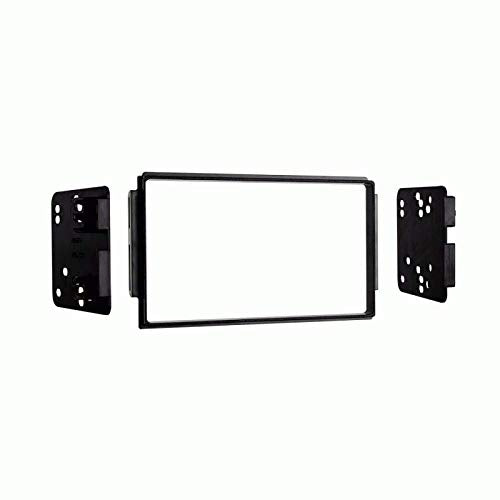 Carxtc Double Din Install Car Stereo Dash Kit for a Aftermarket Radio Fits 2003-2006 Kia Sorento Ex and Lx W/Sport Package Trim Bezel is Black
