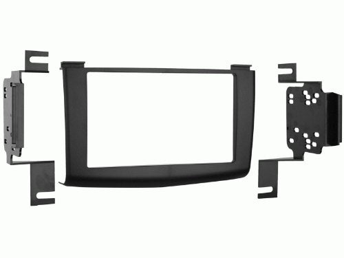 Carxtc Double Din Install Car Stereo Dash Kit for a Aftermarket Radio Fits 2008-2010 Nissan Rogue Trim Bezel is Black