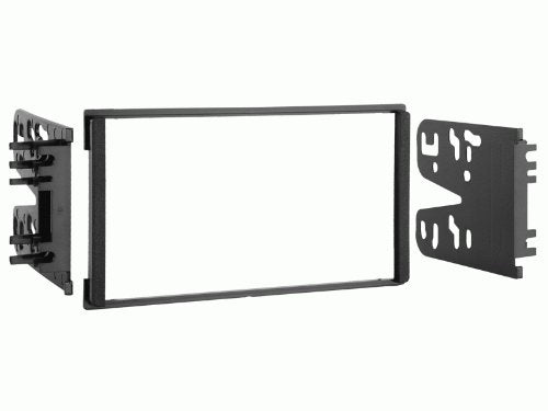Carxtc Double Din Install Car Stereo Dash Kit for a Aftermarket Radio Fits 2003-2004.5 Kia Spectra Trim Bezel is Black