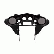 Carxtc Double Din Install Car Stereo Dash Kit for a Aftermarket Radio Fits 1998-2013 Harley Davidson Streetglide, Standard, Classic, Ultra, Roadglide Trim Bezel is