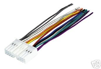 Carxtc Stereo Wire Harness. Plugs into Factory Radio. Fits Honda Accord 94 95 96 97 (car Radio Wiring installati.