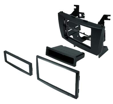 Carxtc Stereo Install Dash Kit Fits Toyota Solara 2004-2009 Black Trim