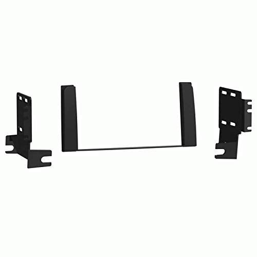 Carxtc Double Din Install Car Stereo Dash Kit for a Aftermarket Radio Fits 2003-2009 Toyota 4Runner Limited Trim Bezel is Black Non Navigation Replacement