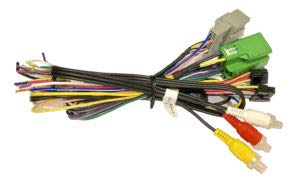 Carxtc Electronic Wire Harness, Antenna Adapter, Steering Wheel Controls. Install a Aftermarket Stereo, Fits Gmc Sierra Hd 2015-2017 Keep Onstar, Aux Input, Bluetooth
