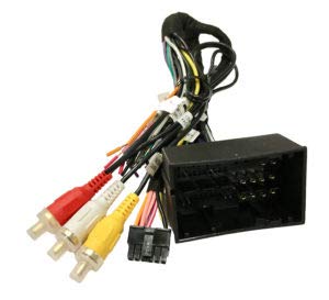 Carxtc Car Radio Electronic Wire Harness and Integrated Steering Wheel Control for Installing an Aftermarket Stereo, Fits Ram 3500 2013-2017 (Maintains Warning Chimes)