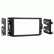 Carxtc Double Din Install Car Stereo Dash Kit for a Aftermarket Radio Fits 2005-2013 Chevy Corvette Trim Bezel is Black