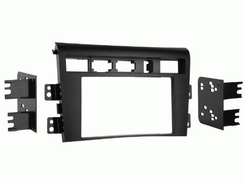 Carxtc Double Din Install Car Stereo Dash Kit for a Aftermarket Radio Fits 2007-2009 Kia Amanti Trim Bezel is Black