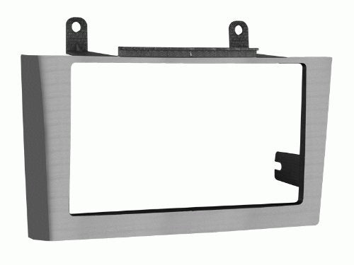 Carxtc Double Din Install Car Stereo Dash Kit for a Aftermarket Radio Fits 2000-2003 Nissan Maxima W/Wrap Around Radio Trim Bezel is Painted Scratch Resistant Gray