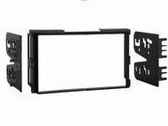 Carxtc Double Din Install Car Stereo Dash Kit for a Aftermarket Radio Fits 2001-2006.5 Kia Optima Trim Bezel is Contoured Textured and Painted to Compliment Factory Dash