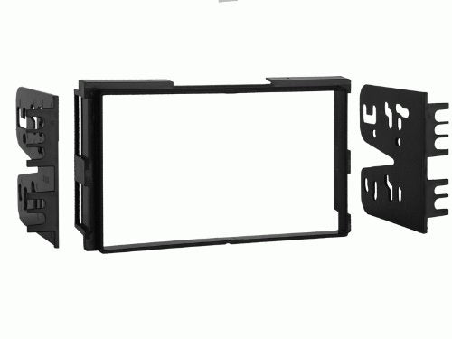 Carxtc Double Din Install Car Stereo Dash Kit for a Aftermarket Radio Fits 2001-2006 Hyundai Elantra Trim Bezel is Contoured Textured and Painted to Compliment Factory Dash