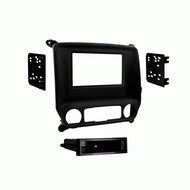 Carxtc Double or Single Din Install Car Stereo Dash Kit for a Aftermarket Radio Fits 2015-2018 Chevrolet Silverado 1500, 2500 HD, 3500 HD w/ 8