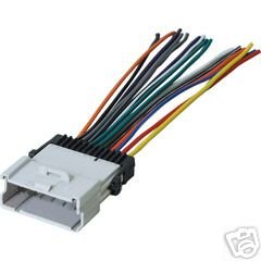 Stereo Wire Harness Saturn ION 03 2003 (car Radio Wiring Install Parts)