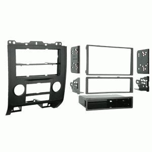 Carxtc Double or Single Din Install Car Stereo Dash Kit for a Aftermarket Radio Fits 2008-2011 Mercury Mariner Trim Bezel is Black