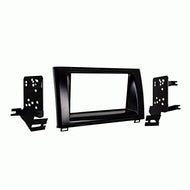 Carxtc Double Din Install Car Stereo Dash Kit for a Aftermarket Radio Fits 2014-2020 Toyota Tundra W/Black High Gloss Color Dash Trim Bezel is Painted High Gloss Black