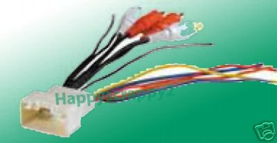 Carxtc Stereo Wire Harness fits Toyota Rav4 06 2006 When rav4 has a Factory amp
