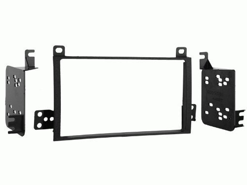 Carxtc Double Din Install Car Stereo Dash Kit for a Aftermarket Radio Fits 2003-2011 Lincoln Town Car Trim Bezel is Black