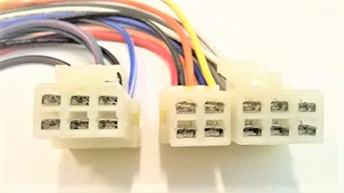 Factory Radio Replacement Wires That Plug into The Original Radio from a Nissan, Hardbody Truck, 1994, 1995, 1996, 1997