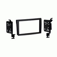 Carxtc Double Din Install Car Stereo Dash Kit for a Aftermarket Radio Fits 2003-2006 Mazda MPV Trim Bezel is Painted Matte Black
