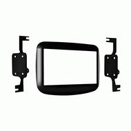 Carxtc Double Din Install Car Stereo Dash Kit for a Aftermarket Radio Fits 2014-2015 Nissan Altima Trim Bezel is Painted High Gloss Black