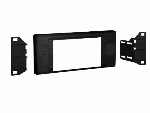 Carxtc Double Din Install Car Stereo Dash Kit for a Aftermarket Radio Fits 2000-2006 BMW X5 Trim Bezel is Painted A Scratch Resistant Matte Black Non Navigation Replacement