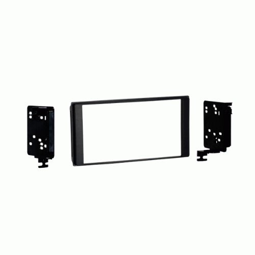 Carxtc Double Din Install Car Stereo Dash Kit for a Aftermarket Radio Fits 2012-2014 Subaru Impreza Trim Bezel is Painted Matte Black Non Navigation Replacement