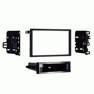 Carxtc Double or Single Din Install Car Stereo Dash Kit for a Aftermarket Radio Fits 2006 Isuzu I-280, I-350 Trim Bezel is Black