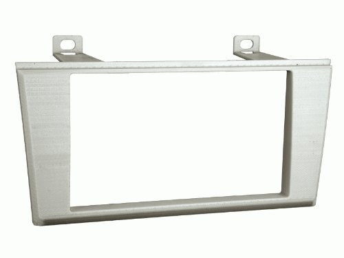 Carxtc Double Din Install Car Stereo Dash Kit for a Aftermarket Radio Fits 2002-2005 Ford Thunderbird Trim Bezel is Painted Silver to Match The Factory Dash